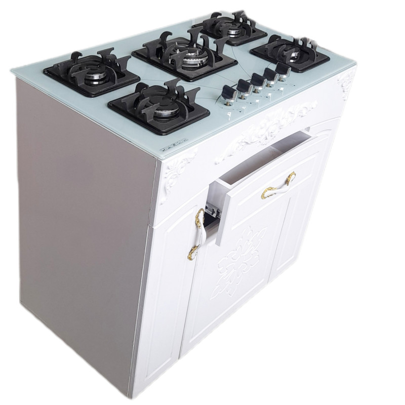 اجاق گاز 5 شعله هاکان مدل پنج شعله چهار در