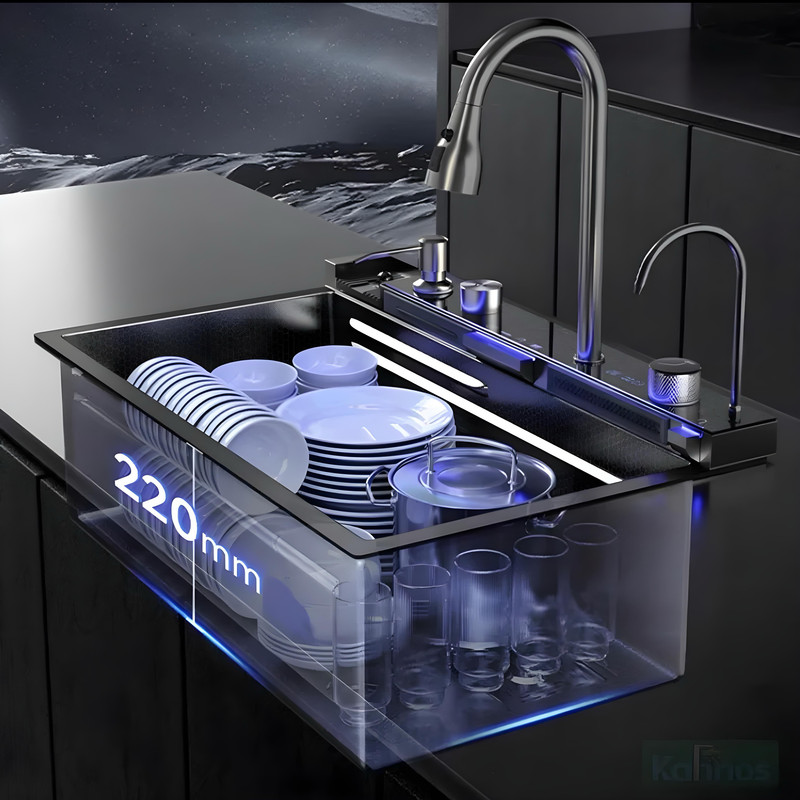 سینک ظرفشویی مدل S10022 توکار