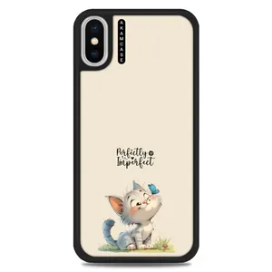 AKAM AMC-WAX-ANIMALS QOUTES-8 Cover For Apple iPhone X/Xs