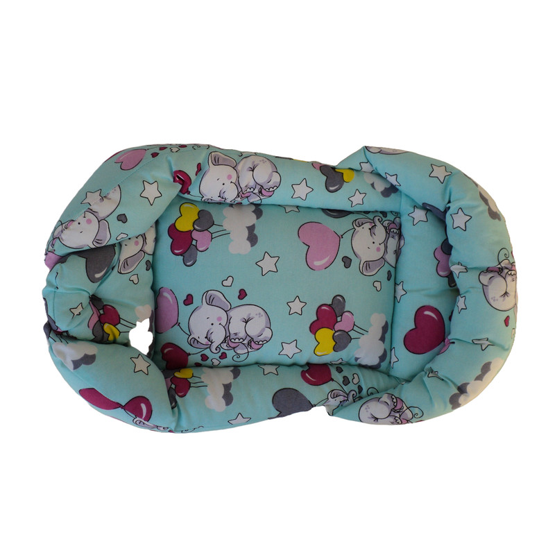 آغوشی مدل بچه فیل و بادکنک قلبی و ستاره کد 92