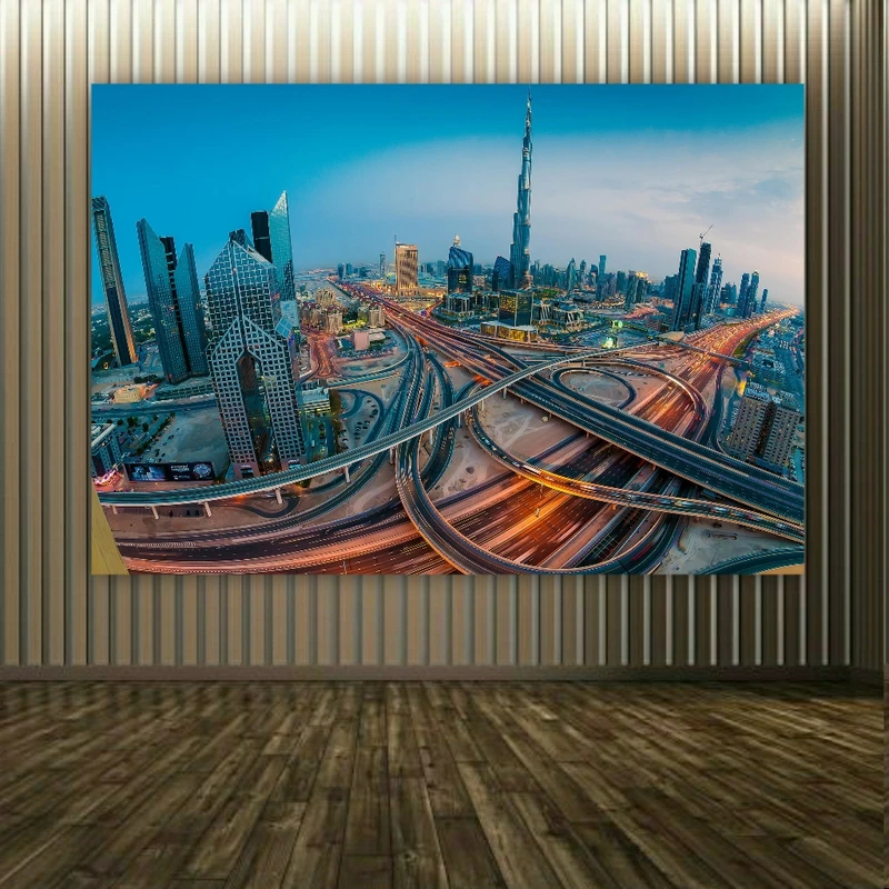 استیکر طرح نمای شهرهای جهان کد BK1201