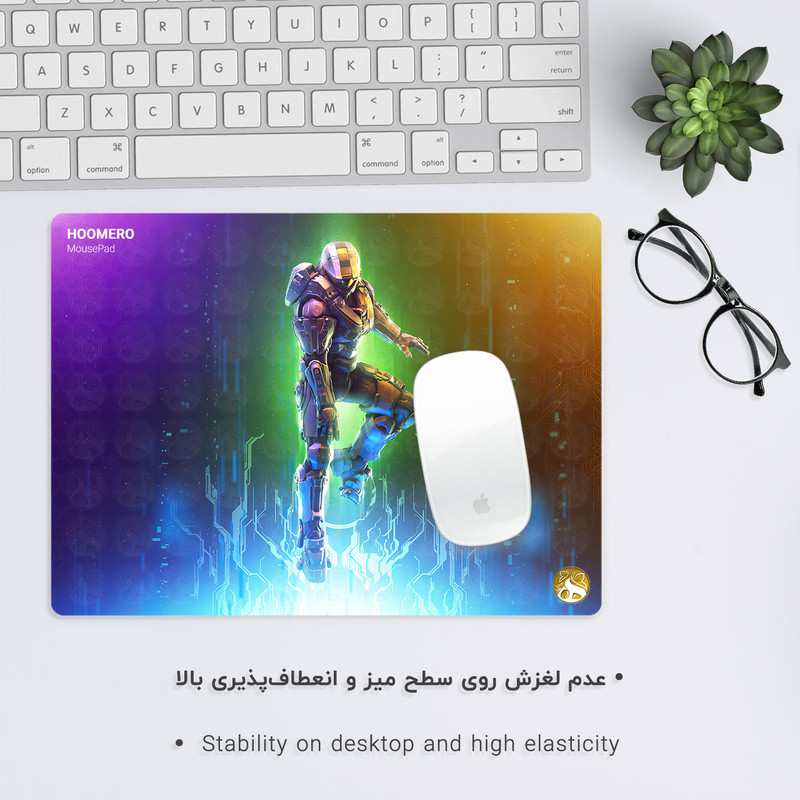 ماوس پد هومرو مدل A4306 طرح بازی Halo Infinite 2