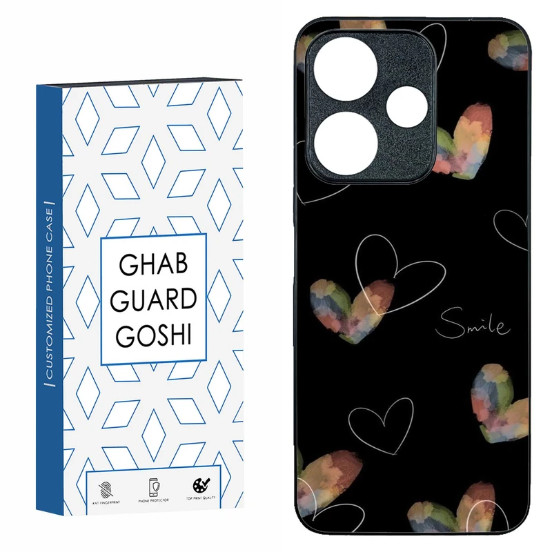 کاور قاب گارد گوشی طرح قلب کد TPU-262 مناسب برای گوشی موبایل شیائومی  REDMI 13  