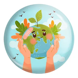 پیکسل خندالو طرح حمایت از محیط زیست کد 25905 مدل بزرگ