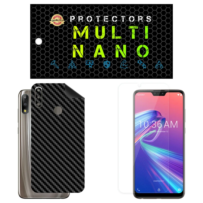 محافظ صفحه نمایش مولتی نانو مدل X-SFC مناسب برای گوشی موبایل ایسوس Zenfone Max Pro M2 / ZB631KL به همراه برچسب پوششی