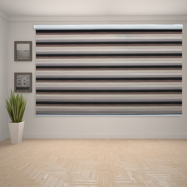 پرده زبرا مدل TZ507 سایز 260x270 سانتی متر