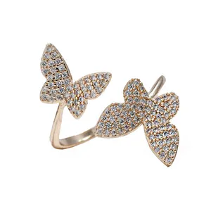 انگشتر زنانه مدل پروانه کد 180