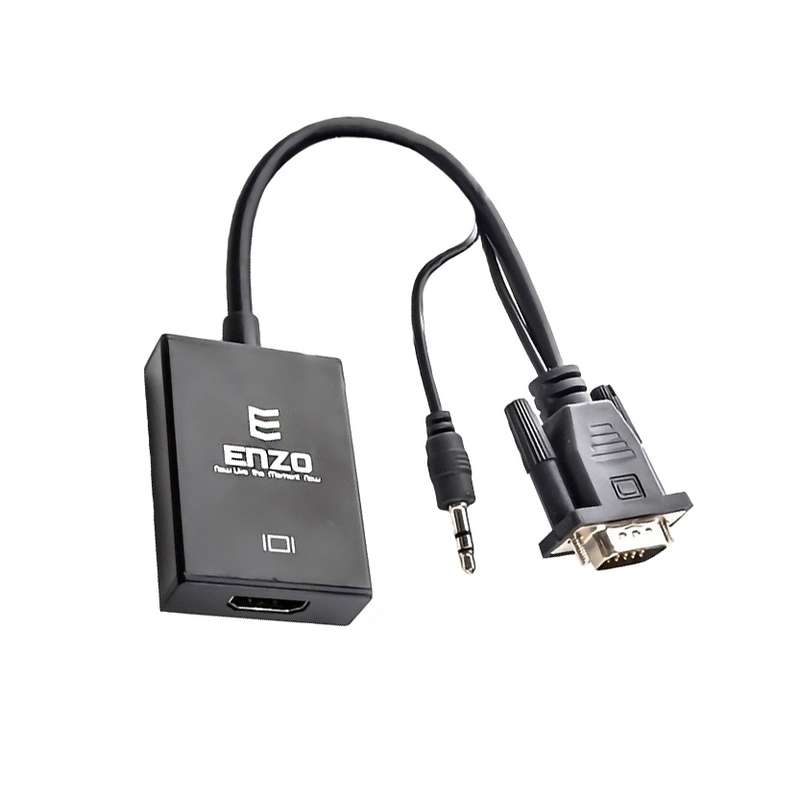 تبدیل VGA به HDMI انزو مدل VG-51 تبدیل VGA به HDMI انزو مدل VG-51