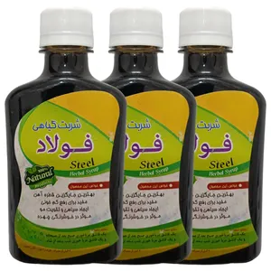 شربت گیاهی فولاد جالینوس - 260 میلی لیتر بسته 3 عددی