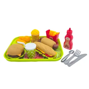 اسباب بازی ناب سل مدل فست فود همبرگر مجموعه 14 عددی