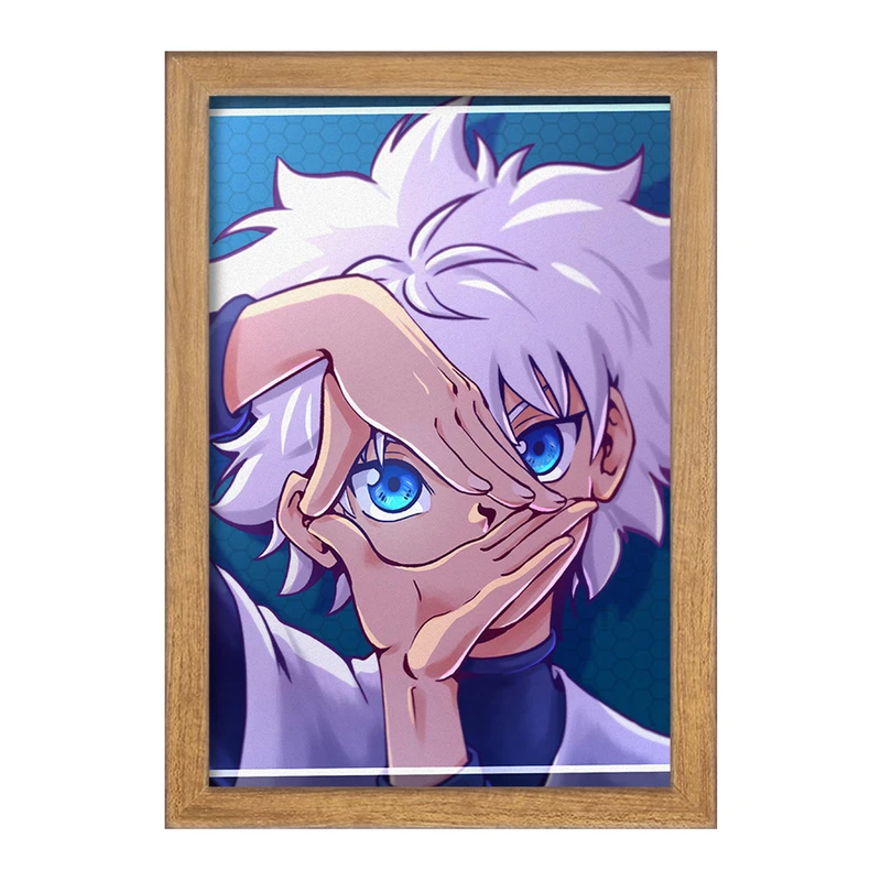 تابلو خندالو مدل انیمه آکادمی قهرمان من کد F2849