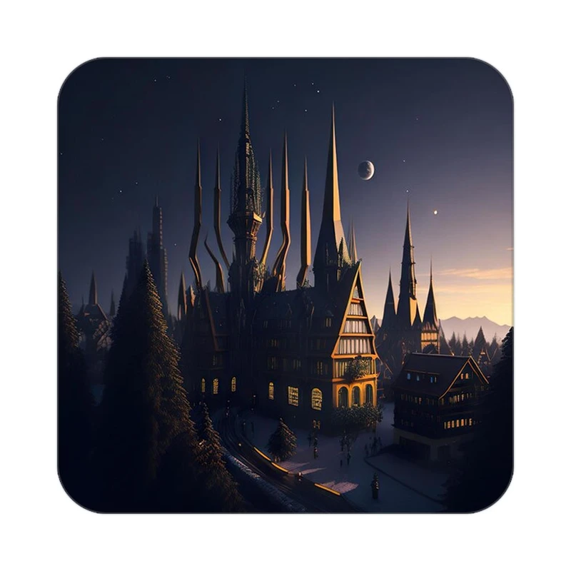 زیر لیوانی کاکتی طرح هری پاتر Harry Potter مدل mp44438