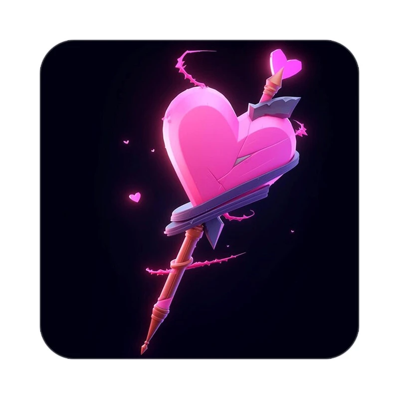 زیر لیوانی کاکتی مدل عاشقانه کد mp13718