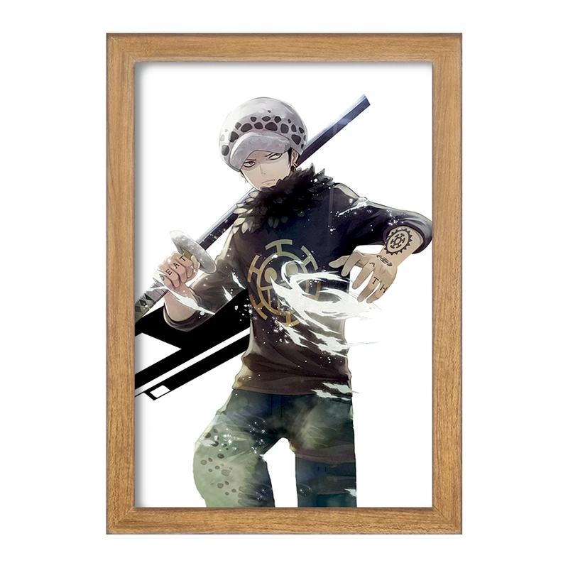 تابلو خندالو مدل ترافلگر انیمه One Piece  کد 17286