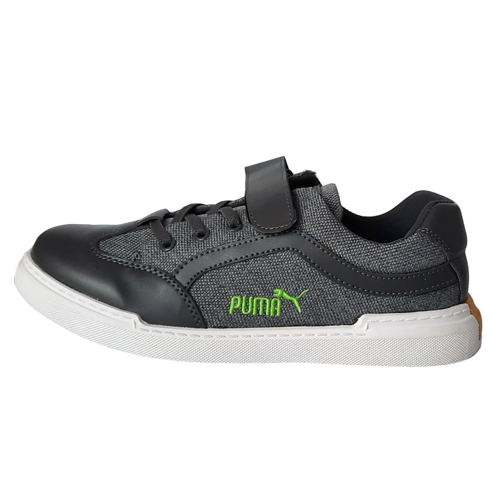 کفش راحتی پسرانه مدل پیمان رنگ طوسی