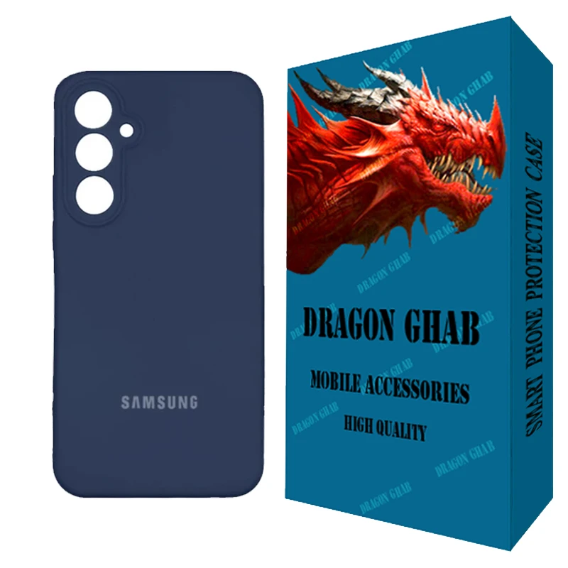 کاور دراگون قاب مدل سیلیکونی مناسب برای گوشی موبایل سامسونگ Galaxy S24 FE