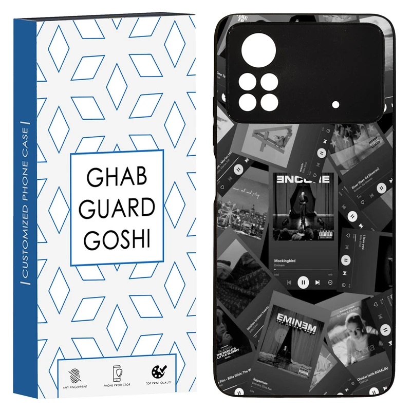 کاور قاب گارد گوشی طرح موزیک کد TPU-265 مناسب برای گوشی موبایل شیائومی POCO M4 PRO 4G