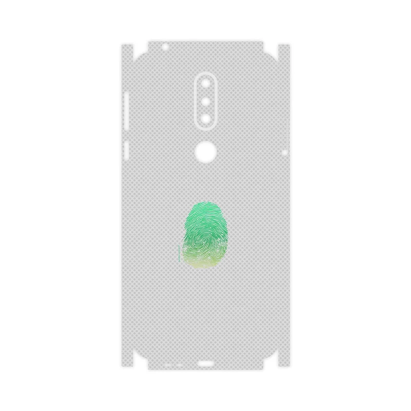 برچسب پوششی ماهوت مدل Minimal Fingerprint-FullSkin مناسب برای گوشی موبایل نوکیا 7.1