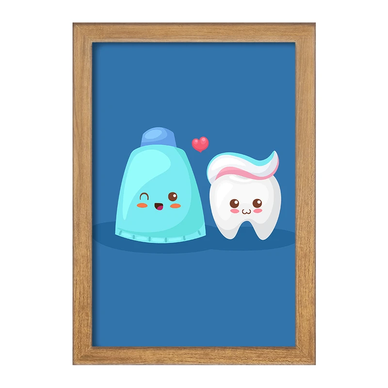 تابلو خندالو مدل دندان و دندان پزشکی کودکانه کد 36710
