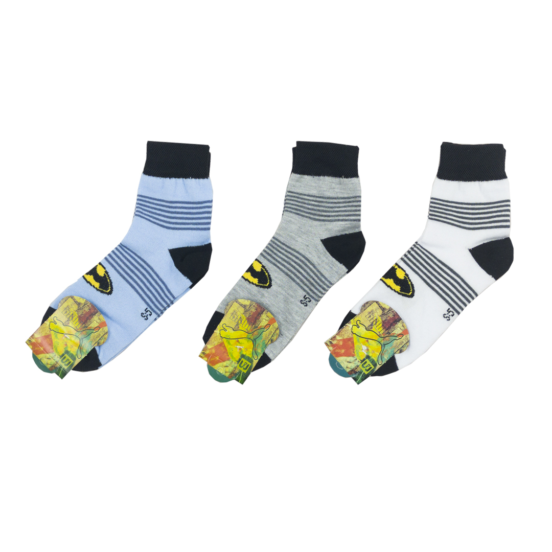 جوراب دخترانه مدل 87316 مجموعه سه عددی