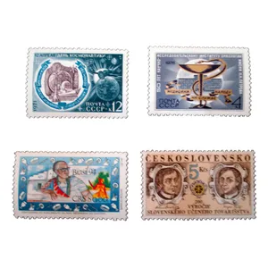 تمبر یادگاری مدل یادبود کد bc-1286 مجموعه 4 عددی