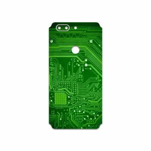 MAHOOT Green Printed Circuit Board Cover Sticker for OnePlus 5T