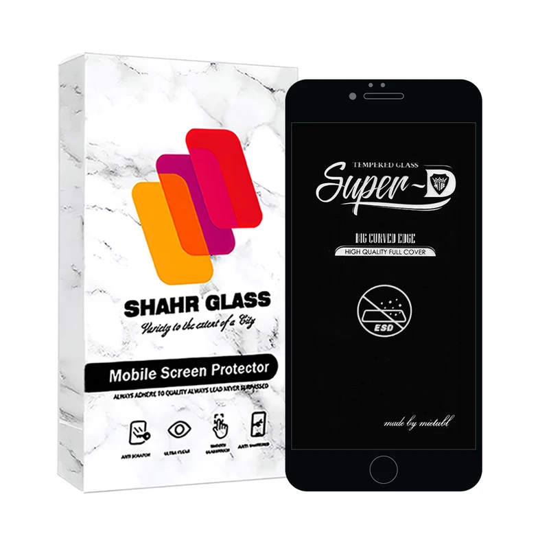 محافظ صفحه نمایش شهر گلس مدل SUPER2S مناسب برای گوشی موبایل اپل iPhone 6 / 6s