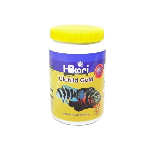 غذای ماهی هیکاری مدل cichlid وزن 150گرم