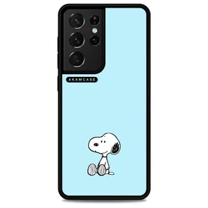 AKAM AMCWSGS21U-SNOOPY6 Cover For Samsung Galaxy S21 Ultra
