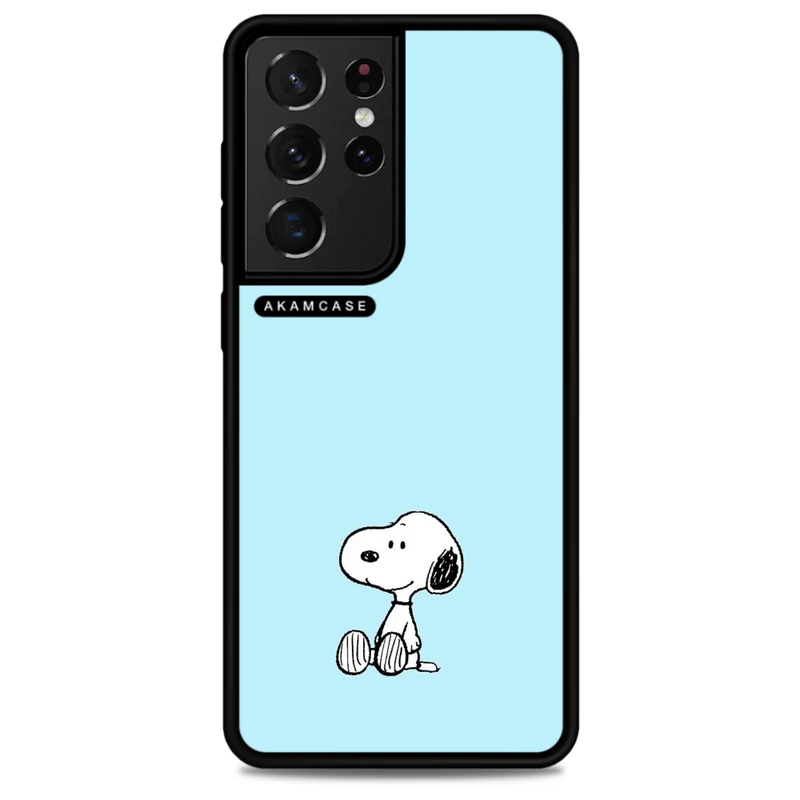کاور آکام مدل AMCWSGS21U-SNOOPY6 مناسب برای گوشی موبایل سامسونگ Galaxy S21 Ultra