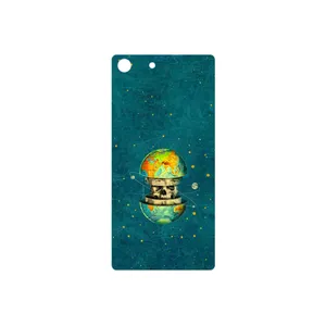 MAHOOT Collage of Earth Face Cover Sticker for Sony Xperia M5