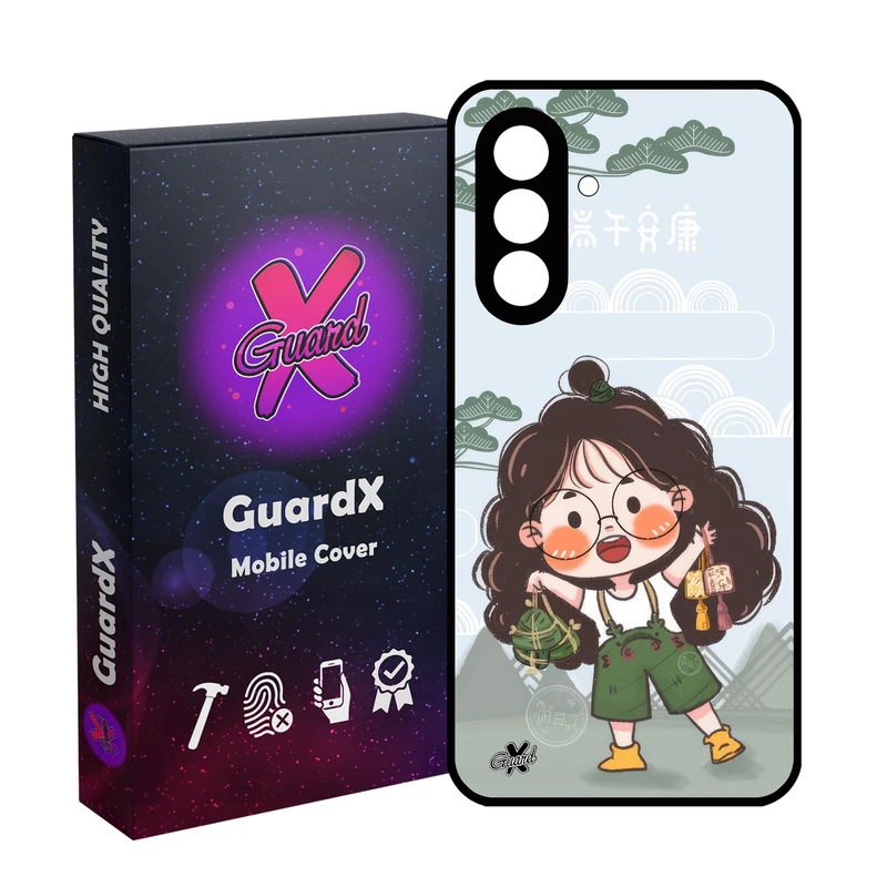 کاور گارد ایکس طرح دختر مدل 10664 مناسب برای گوشی موبایل سامسونگ Galaxy A56 / A56 5G