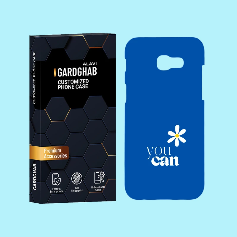 کاور گارد قاب علوی مدل متن مناسب برای گوشی موبایل سامسونگ Galaxy A5 2017 / A520