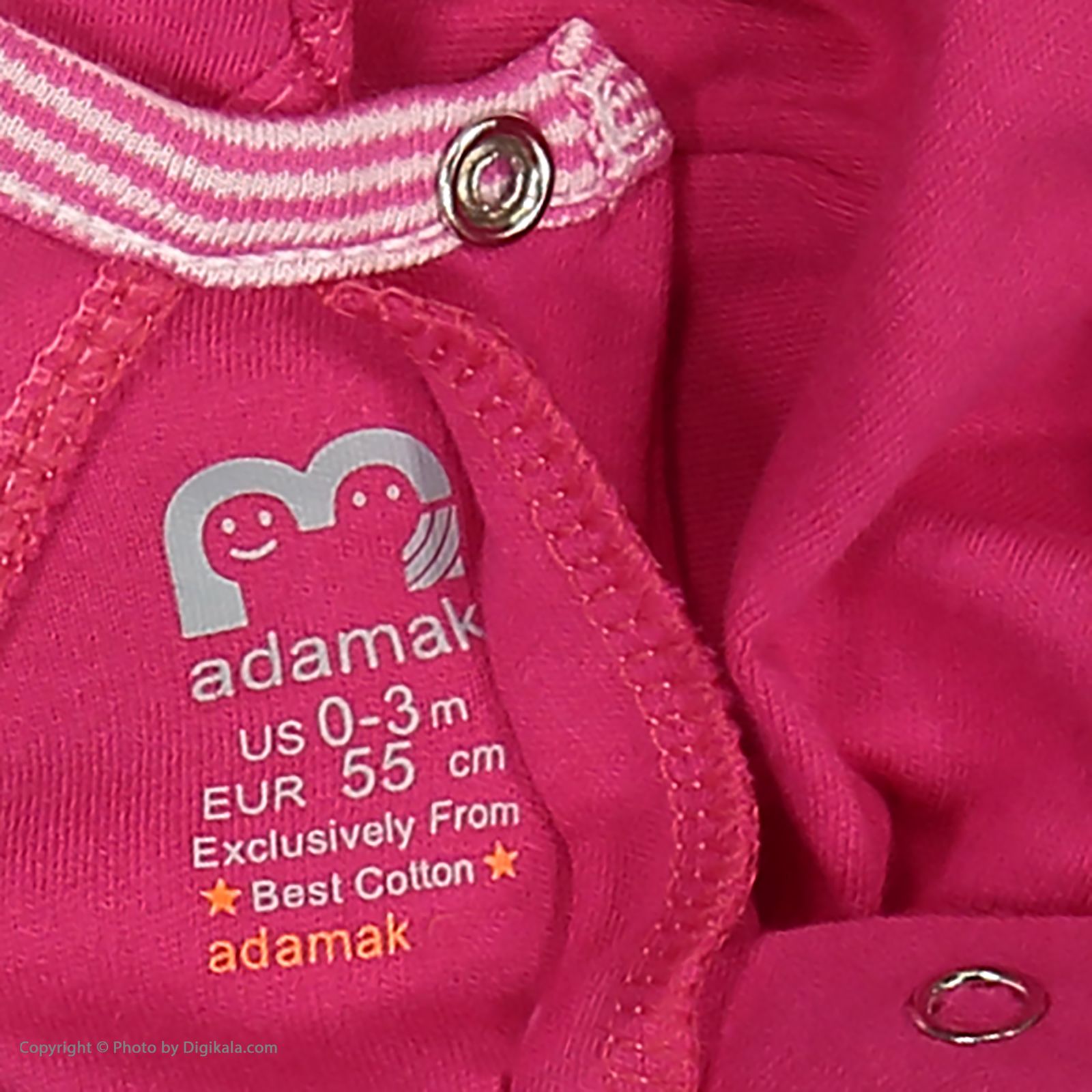 ست تی شرت و شلوار راحتی نوزادی دخترانه آدمک مدل 2171116-66 -  - 7