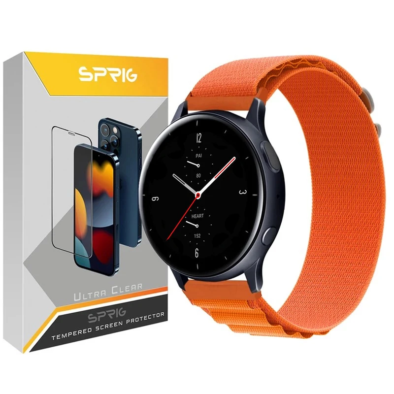 بند اسپریگ مدل Loop Alpine مناسب برای ساعت هوشمند امیزفیت GTR / GTR 42mm