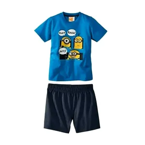 ست تی شرت و شلوارک پسرانه مدل minion