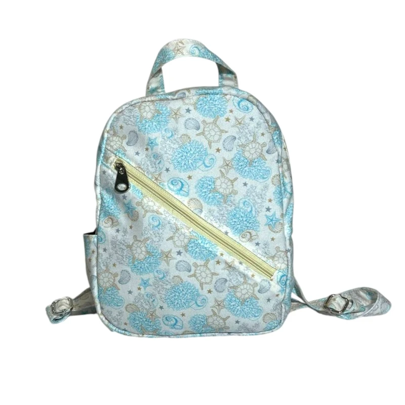 کوله پشتی مدرسه مدل لاکپشت و صدف