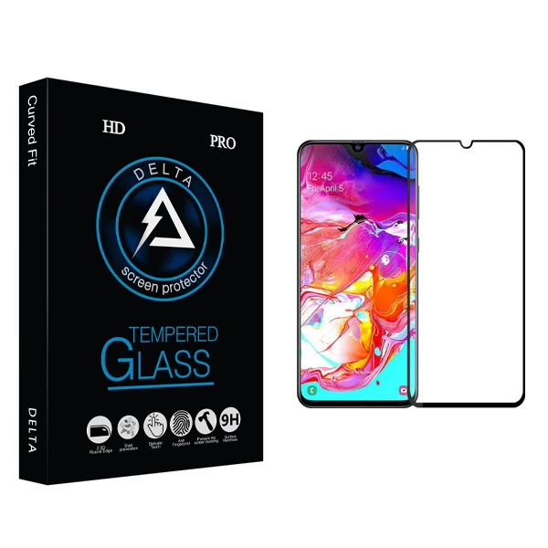 محافظ صفحه نمایش دلتا مدل Fit مناسب برای گوشی موبایل سامسونگ Galaxy A70