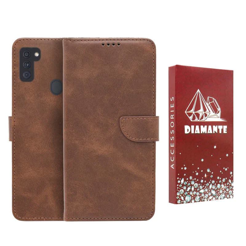 کیف کلاسوری دیامانته مدل Bers Ros مناسب برای گوشی موبایل سامسونگ Galaxy A11