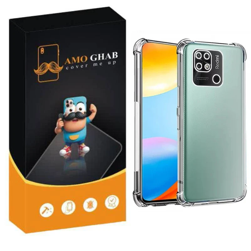 کاور عمو قاب مدل Cirystal مناسب برای گوشی موبایل شیائومی Redmi 10c / Poco C40
