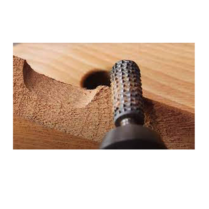 مته چوب ساب سردریلی مدل استوانه ای نوک تخت کد 05 قطر ساقه 6.2 میلی متر