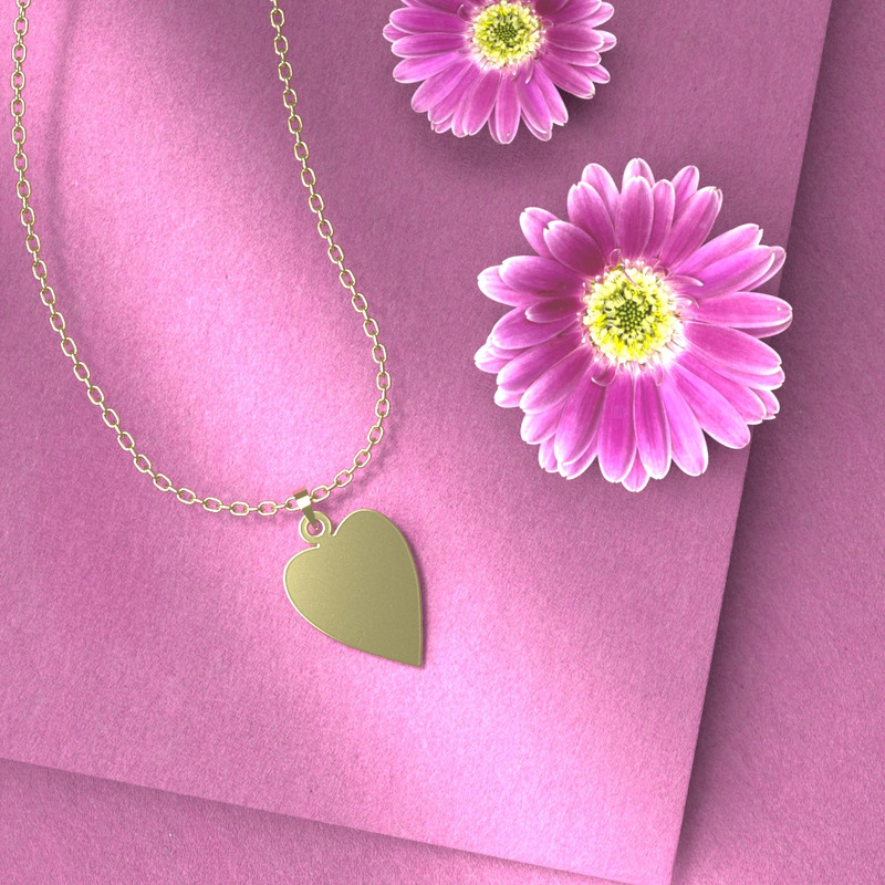 گردنبند طلا 18 عیار زنانه مدوپد مدل هندسی کد CA10170