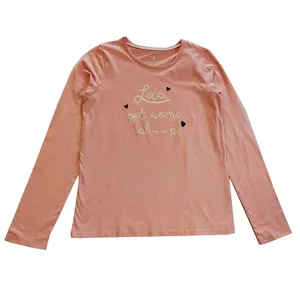 تی شرت آستین بلند دخترانه پیپرتس مدل لوپیل