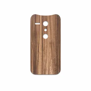MAHOOT Light Walnut Wood Cover Sticker for Motorola Moto G