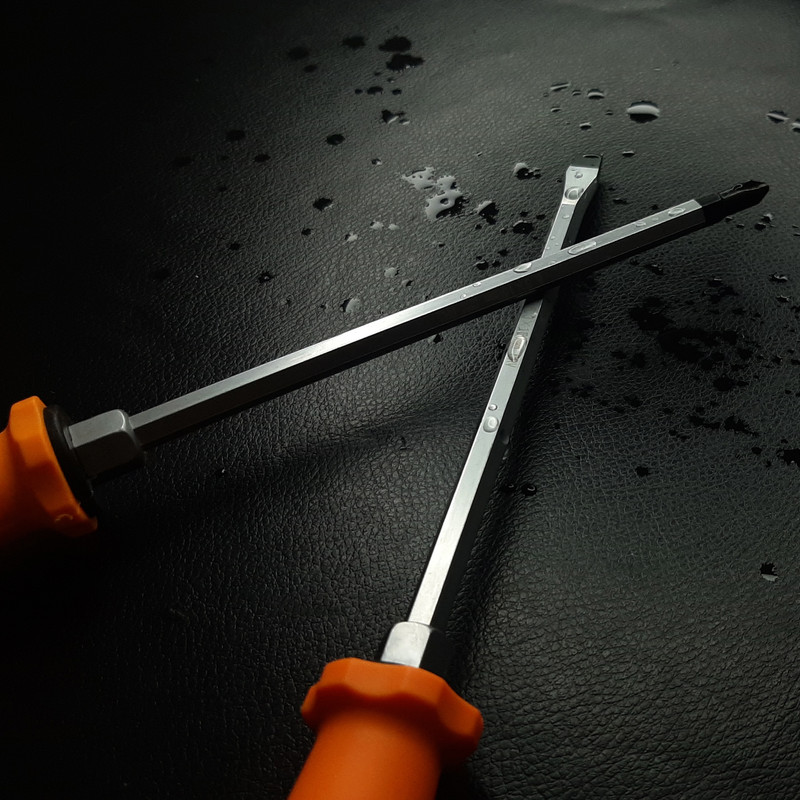 پیچ گوشتی ضربه خور دوسو و چهار سوی دینگشی مدل ART-2574 بسته 2 عددی پیچ گوشتی ضربه خور دوسو و چهار سوی دینگشی مدل ART-2574 بسته 2 عددی