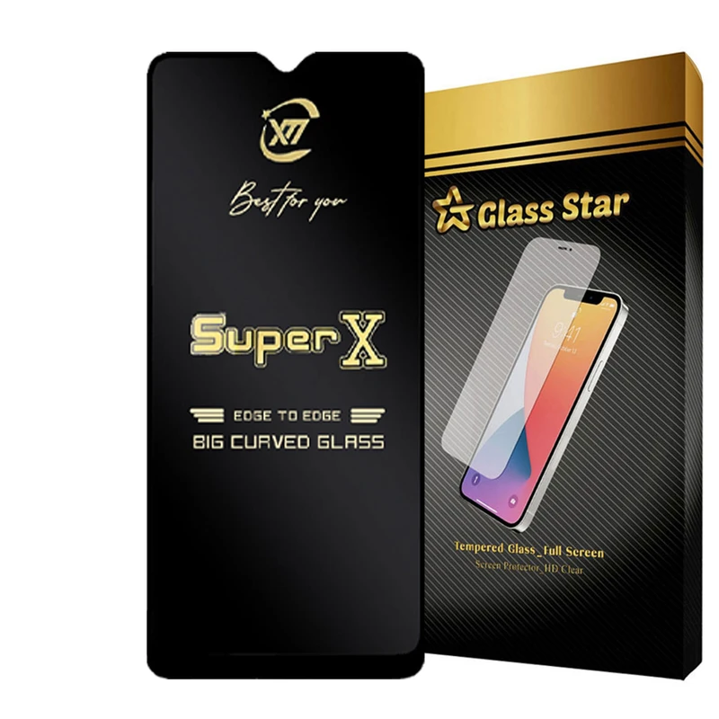 محافظ صفحه نمایش گلس استار مدل SUPERXS مناسب برای گوشی موبایل سامسونگ Galaxy A12