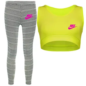 ست نیم تنه و لگینگ زنانه مدل DA2