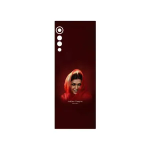 MAHOOT Portrait of an Indian Woman Cover Sticker for LG Velvet 5G