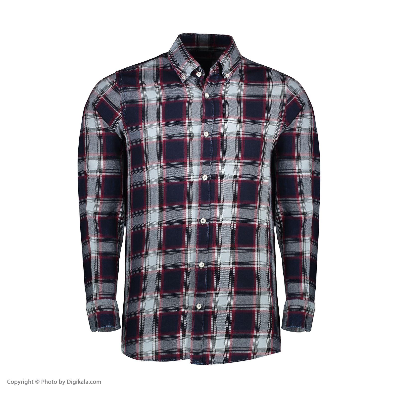 پیراهن مردانه آر اِن اِس مدل 120024-72 - - 3