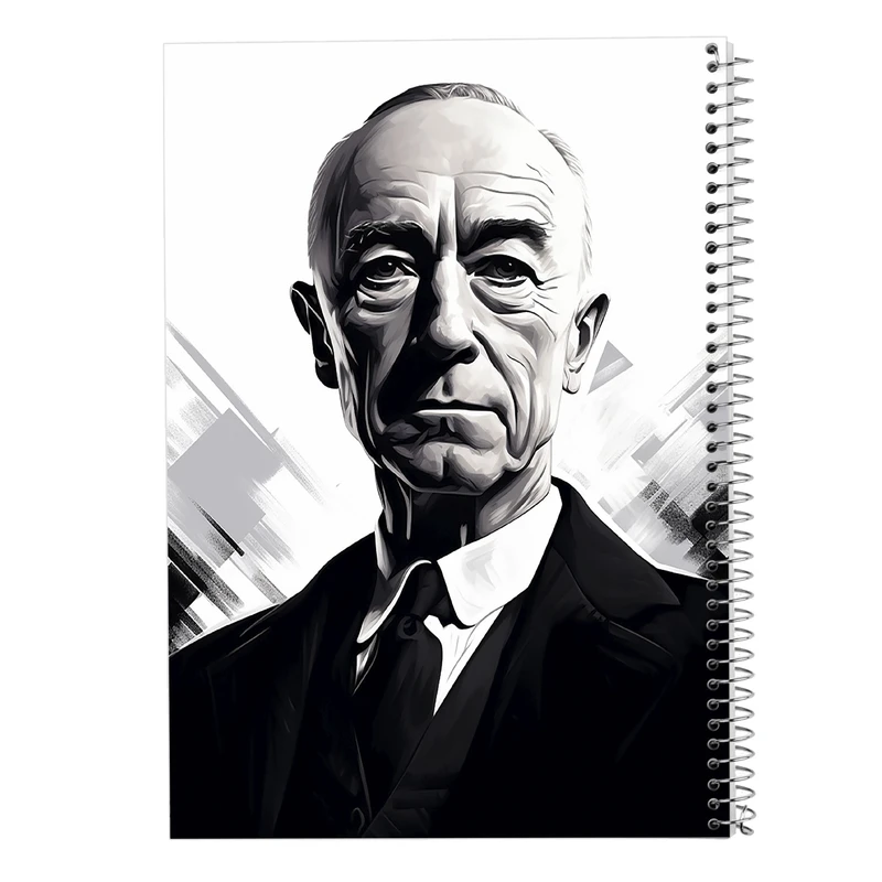 دفتر مشق 50 برگ مدوپد مدل Oppenheimer کد DF2686